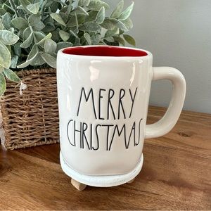 Rae Dunn Double Sided Merry Christmas Mug